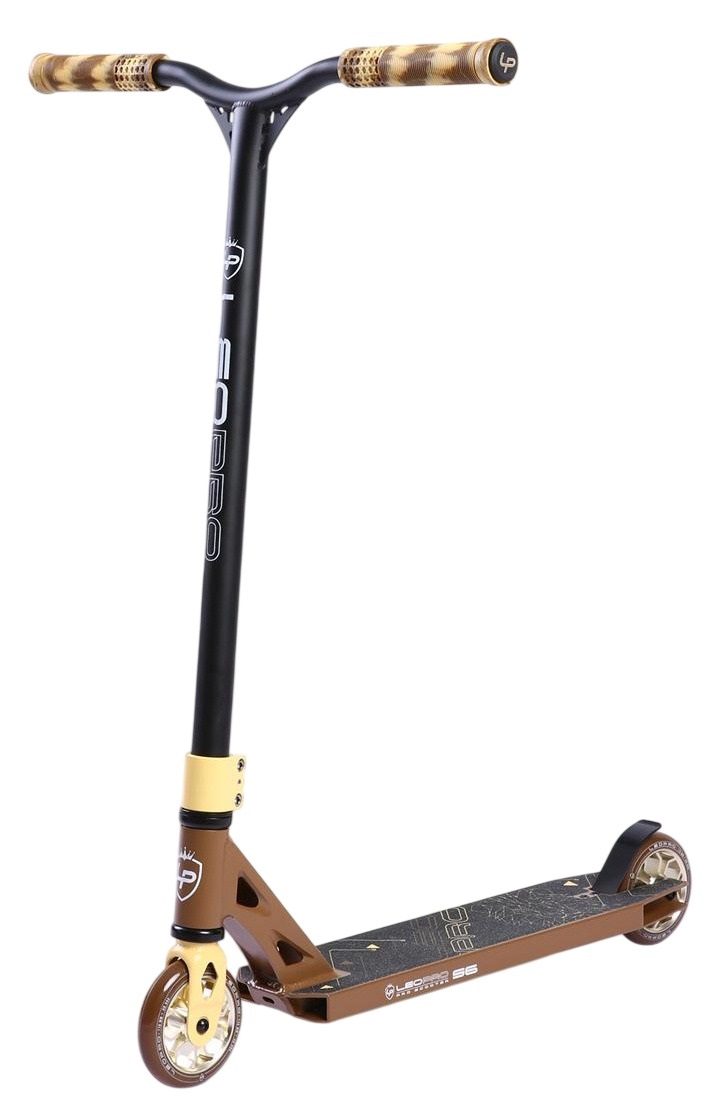 קורקינט פעלולים S6 חום Leo Pro - מתנות לראש השנה 2026, קורקינט וספידר