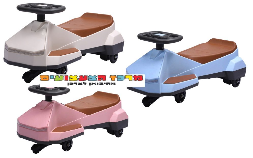 בימבה טסלה חשמלית 12V לרכיבה בחצר