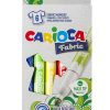 טושים לטקסטיל עבים 6 Carioca - אומנות ויצירה, טושים ומדגישים