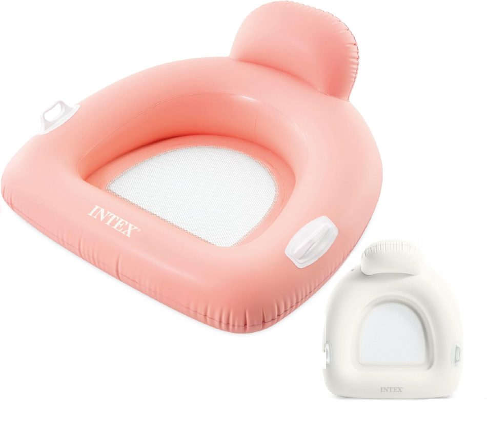כיסא ים רשת ורוד אינטקס INTEX 56801 - Intex, בריכות ומתנפחים לקיץ