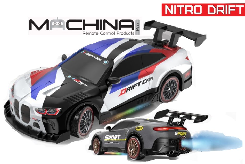 מכונית ספורט סילון עשן על שלט NITRO DRIT - טופליי, כלי תחבורה